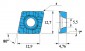 Plaquette carbure CCGT1204-AL