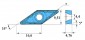 Plaquette carbure VBMT1604