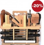 Composition de 32 outils à bois  PINIE 